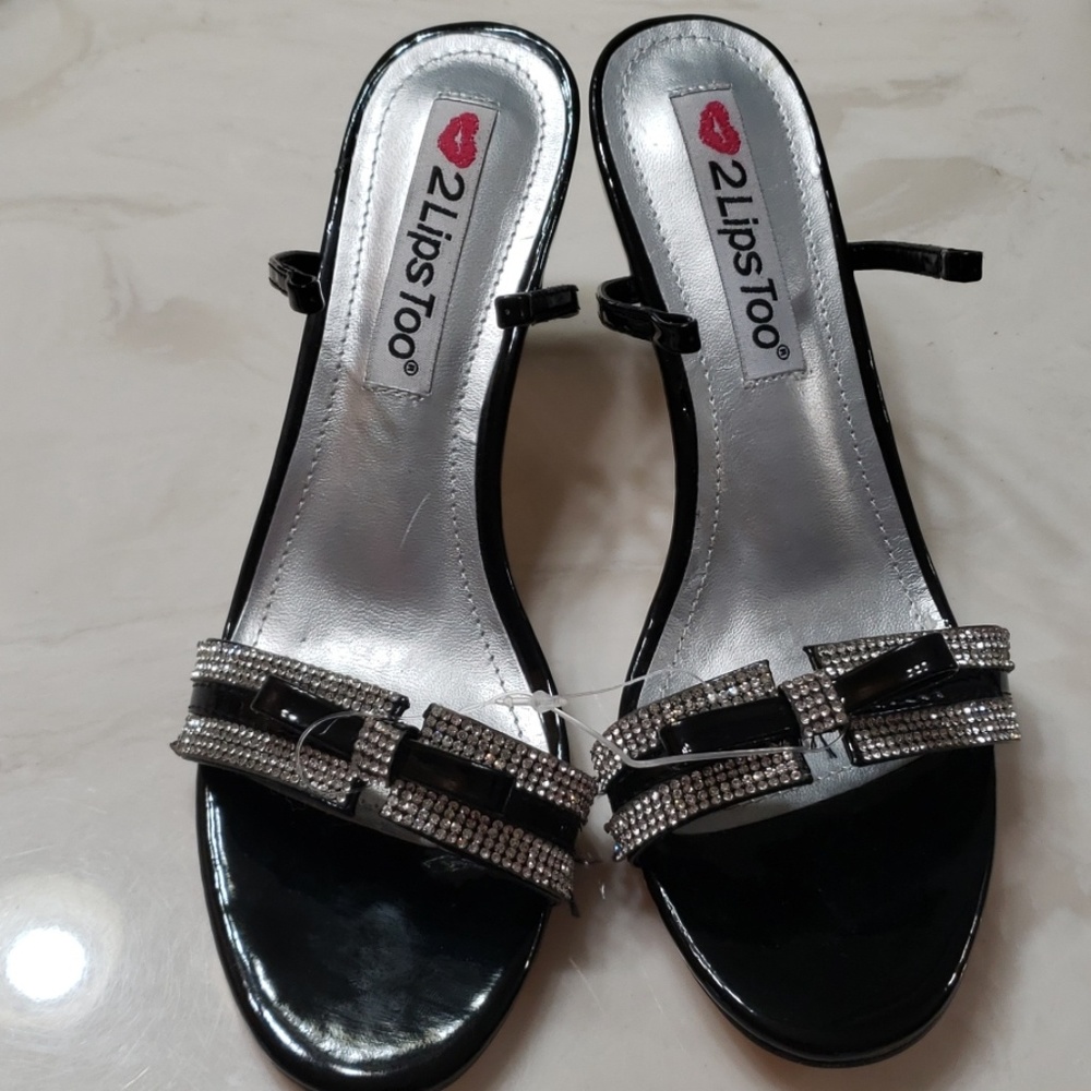 Classy Black Dress Sandals